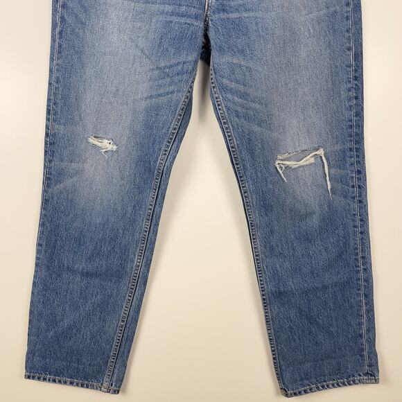 SLVRLAKE Dakota Jeans Road To Nowhere Medium Wash Straight Leg High Rise 29 - Picture 9 of 15